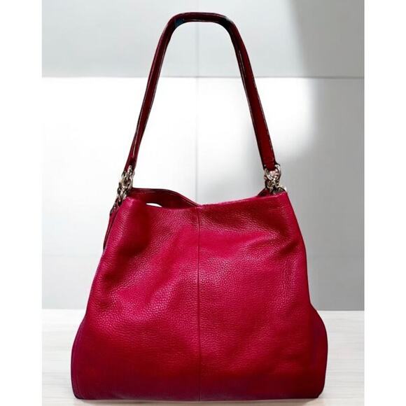 Coach F35723 Madison Phoebe Leather Shoulder Bag - Picture 2 of 12